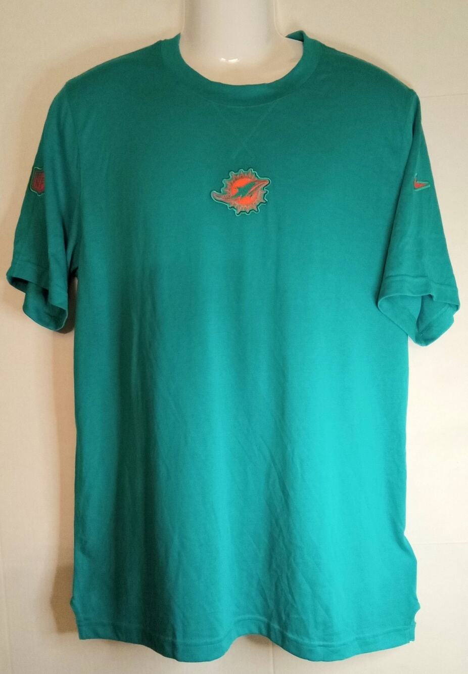 Miami Dolphins NFL Nike Dri-Fit Green Shirt Men's Large